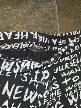 Pantaloncino Balmain bambino 8 anni