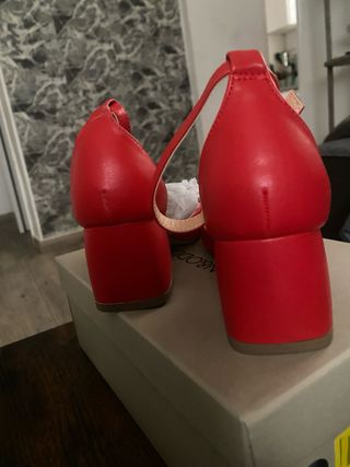 Sandalias Even&Odd Rojas Tacon