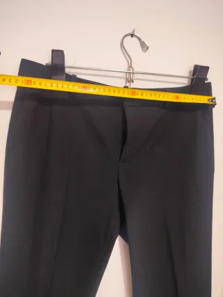 Pantalón vestir negro Zara