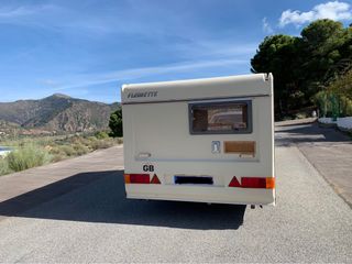 Caravana techo abatible/plegable