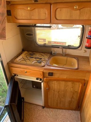 Caravana techo abatible/plegable