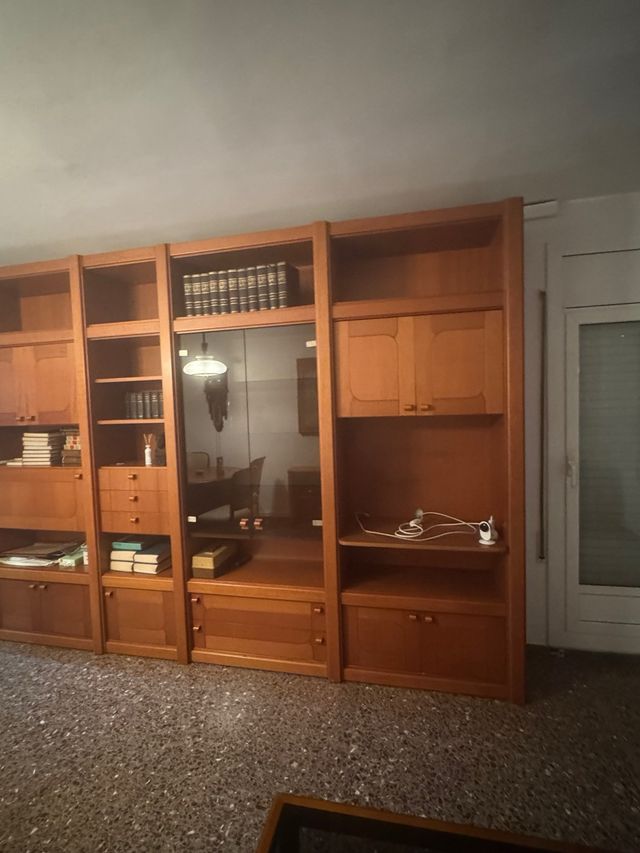 Mueble de salón modular madera