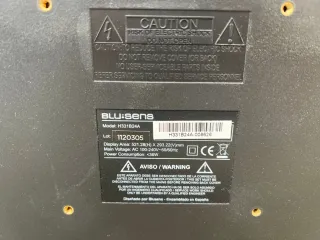 Monitor TV Blu Sens Nero