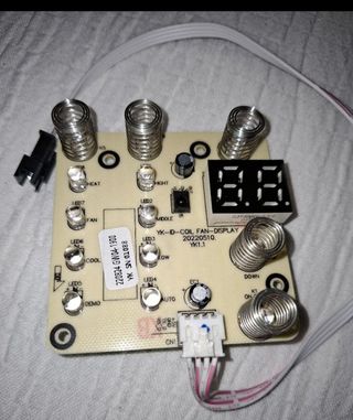 Fancoil Idealclima Nemo solo scheda tastierino