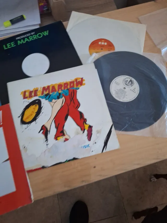 Lote 4 Vinilos Fatback, Lee Marrow, etc.