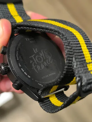Tissot Chrono XL Tour de Francia Negro/Amarillo