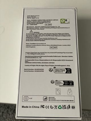 Teléfono Fuffi M17 Pro Naranja. Nuevo a estrenar