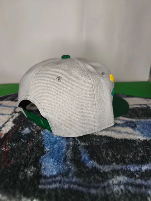 Gorra New Era Snapback Packers Gris y Verde