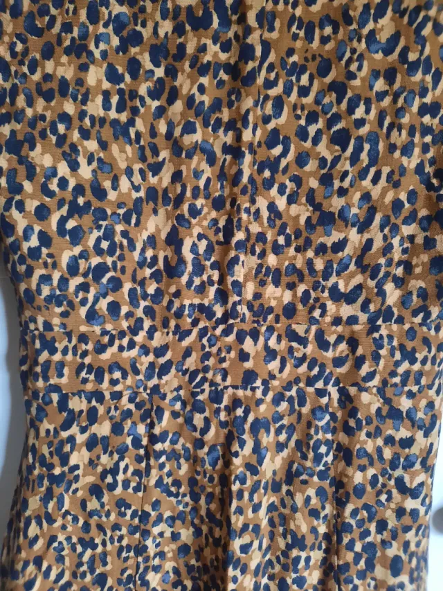 Vestido estampado leopardo talla M