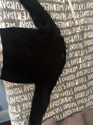 Jersey lana Pull&Bear negro