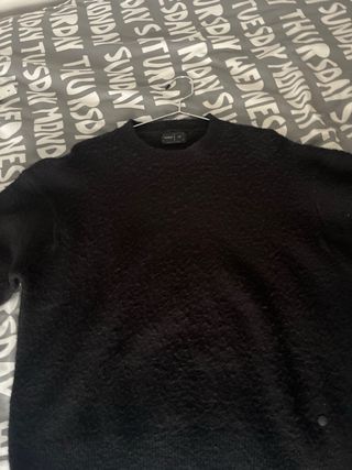 Jersey lana Pull&Bear negro