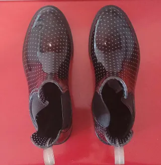 Botas de agua lunares talla 38