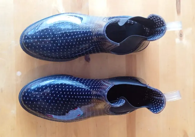 Botas de agua lunares talla 38