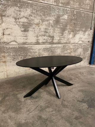 Mesa de comedor Livingfurn - Oslo Ovalada Acasia 180 cm