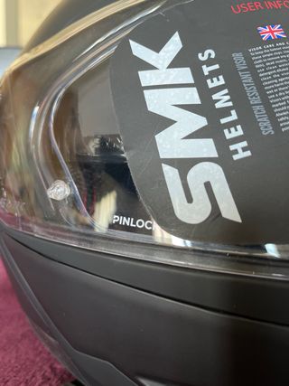 CASCO  MOTO SMK GULLWING-S01 NEGRO XXL. + PINLOCK
