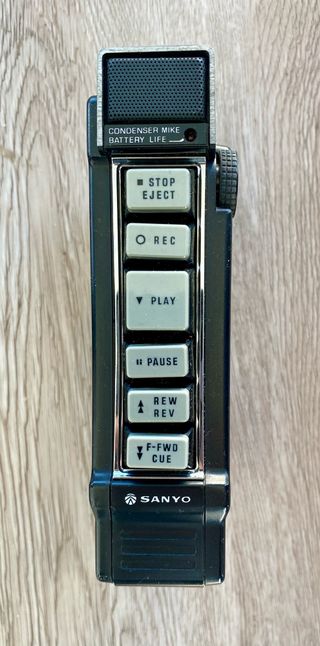 Grabador Cassette Sanyo Vintage Coleccionista