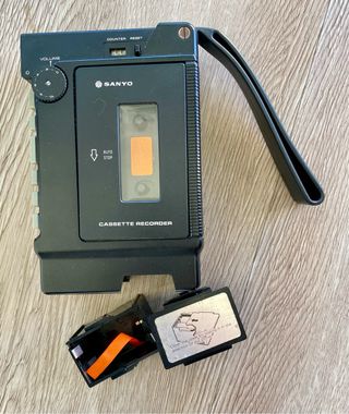 Grabador Cassette Sanyo Vintage Coleccionista
