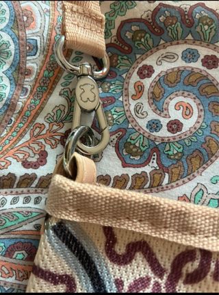 Bolso Tous Beige Multicolor Nuevo