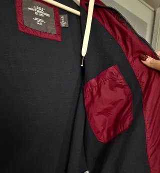 Giubbotto burgundy bomber H&M donna