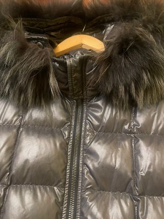 Plumas DUVETICA negro con capucha