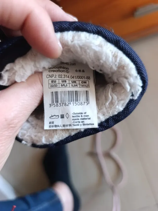 Botas de nieve para bebé talla 22/23