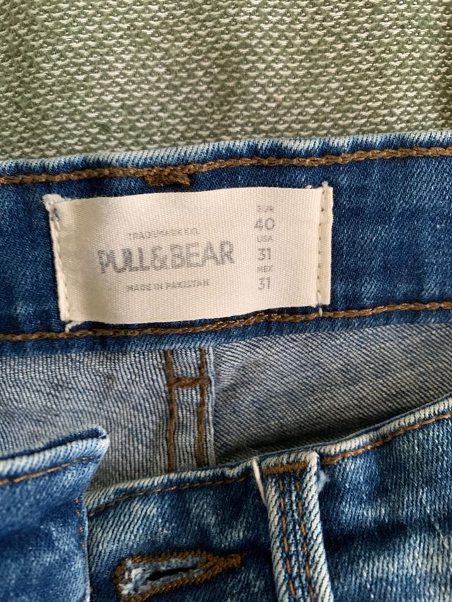 Tejanos Pull&Bear desgastados