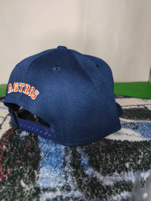 Gorra New Era Snapback Astros Azul Naranja MLB