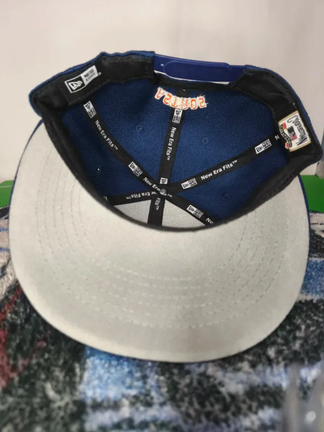 Gorra New Era Snapback Astros Azul Naranja MLB