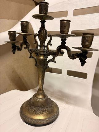 Candelabro vintage 5 bracci