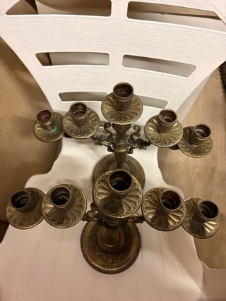 Candelabro vintage 5 bracci