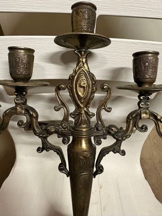 Candelabro vintage 5 bracci