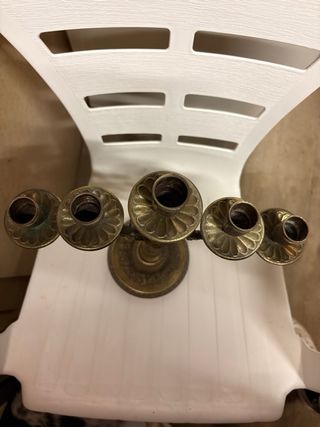 Candelabro vintage 5 bracci