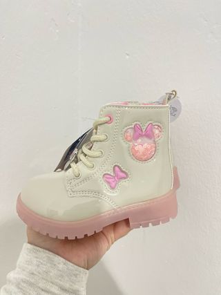 Botas Minnie Mouse con la luz Niña Talla 23