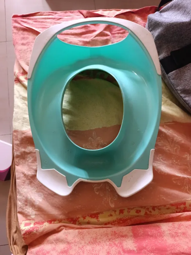 Asiento reductor WC bebé azul