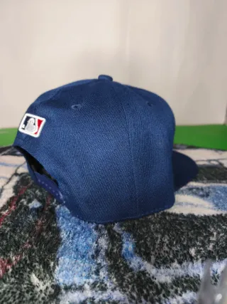 Gorra New Era Snapback Cleveland Indians Azul Roja