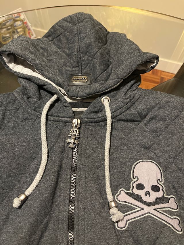 Sudadera Philipp Plein Talla XL Gris