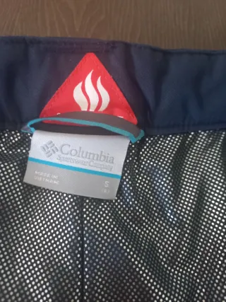 Pantalón Nieve Columbia Niño Azul Marino.