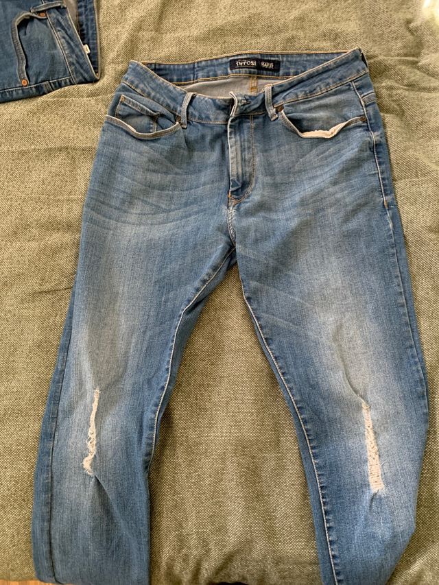 Tejanos GAP Azules Rotos