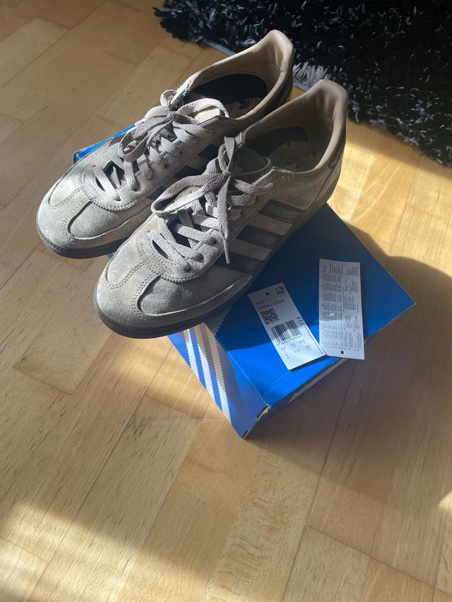Adidas Handball Spezial Talla 42.5 Beige/Marrón