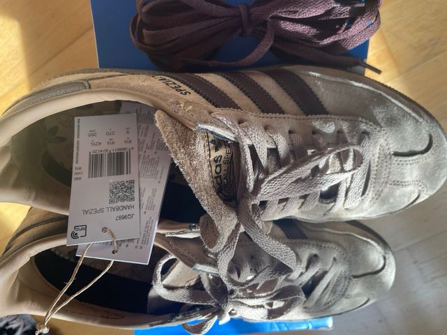 Adidas Handball Spezial Talla 42.5 Beige/Marrón