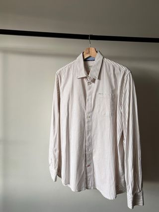 Camisa Pepe Jeans Rayas Beige Talla L