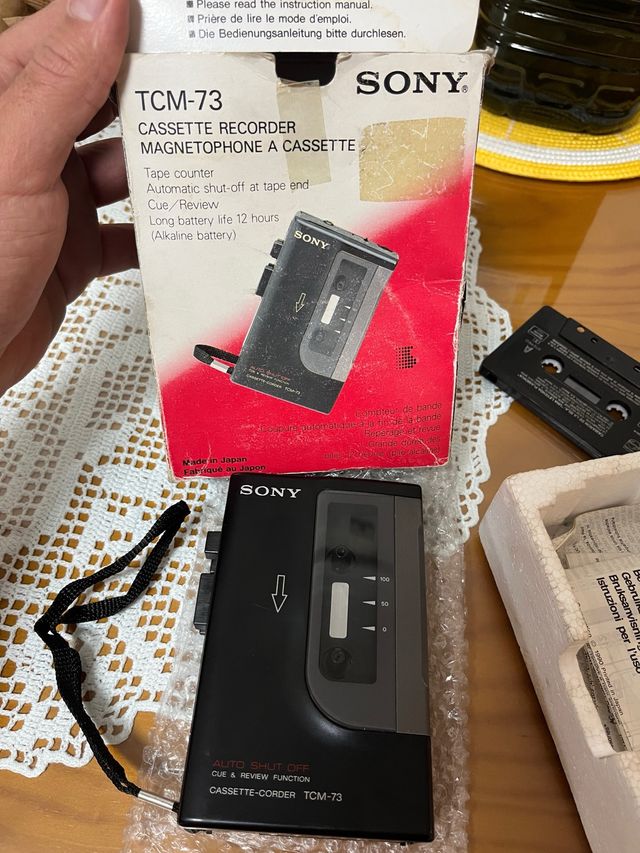 Sony TCM-73 Cassette Recorder