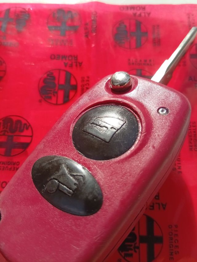 2 Llaves Alfa Romeo 166/156...