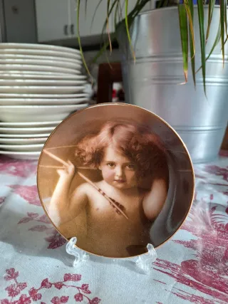 Quadretti Porcellana Puttini Art Gallery