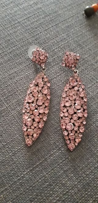 Pendientes de strass