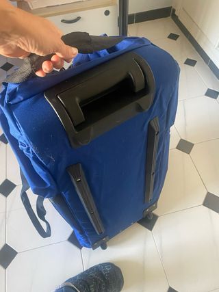 Bolso Macuto con Ruedas Azul