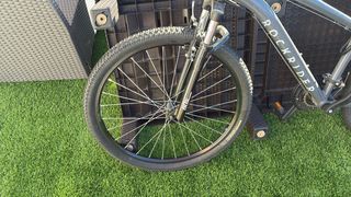 Bicicleta Montaña Rockrider Gris Oscuro