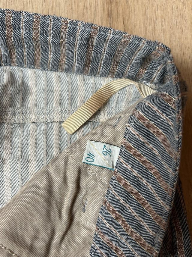 Pantalón Teleriza Zed Rayas Marrón,azul.