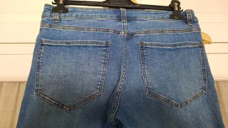 Pantalón Vaquero Flare Mango Talla M/40