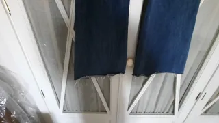 Pantalón Vaquero Flare Mango Talla M/40